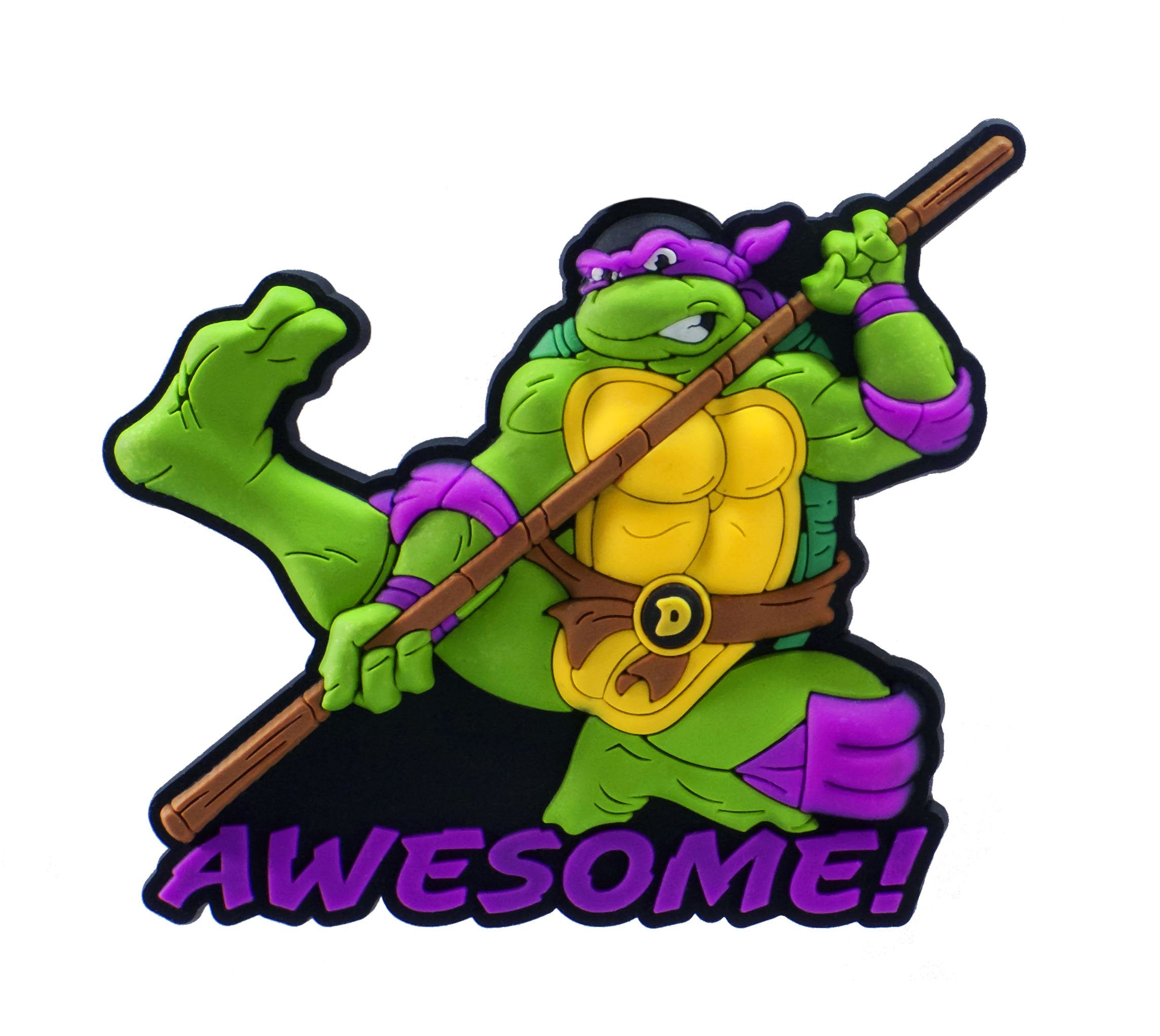 Nickelodeon Donatello Soft Touch PVC Magnet