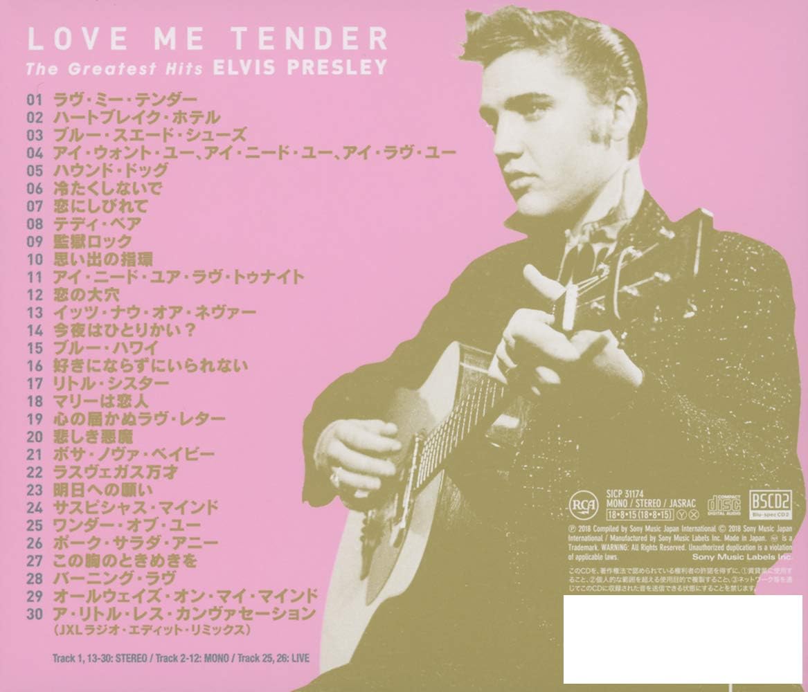 Love Me Tender The Greatest Hits