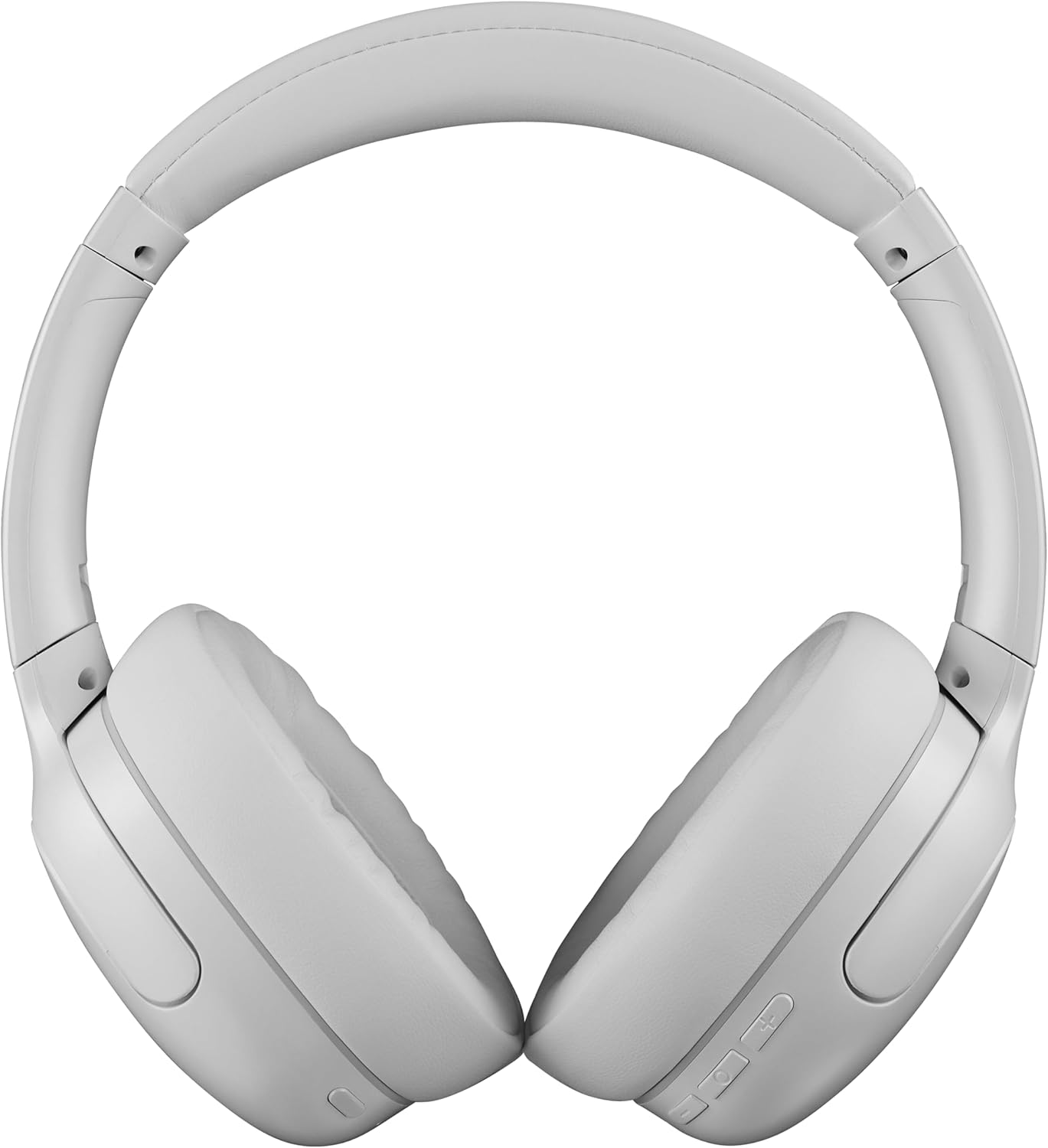 Intenso O400HA Cuffie Over-Ear – Hybrid Active Noise Cancelling, fino a 75 ore di autonomia e Bluetooth 5.3, con modalità musica, modalità trasparente e tempo di ricarica veloce, bianco