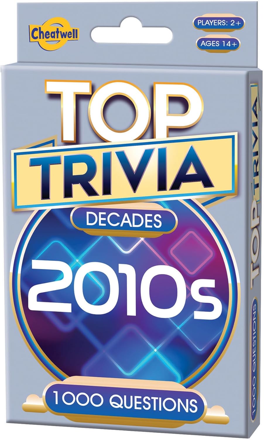 Cheatwell Games Top Trivia 2010's - 1000 Questions To Test Your Knowledge Of Music, Film, TV, Science, Food, Drink, Culture, General Knowledge From The 2010's, For Ages 14 Plus