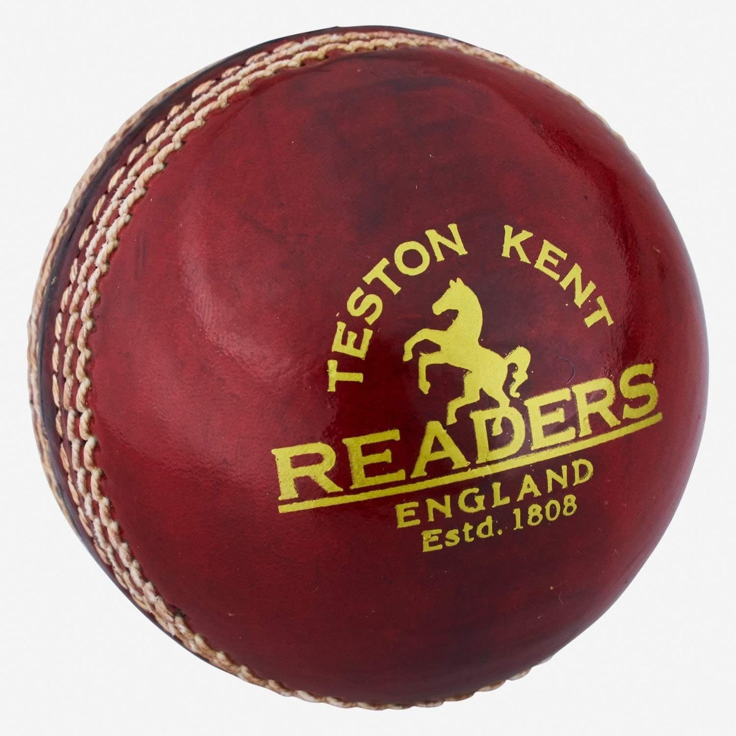 Readers Unisex's County Elite Cricket Ball 5.5oz, Red, Mens 1A4512M01