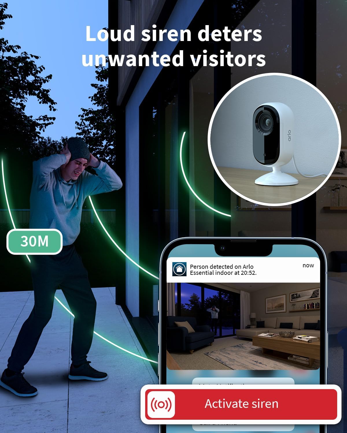Essential2 2k Indoor Camera 2-Pack