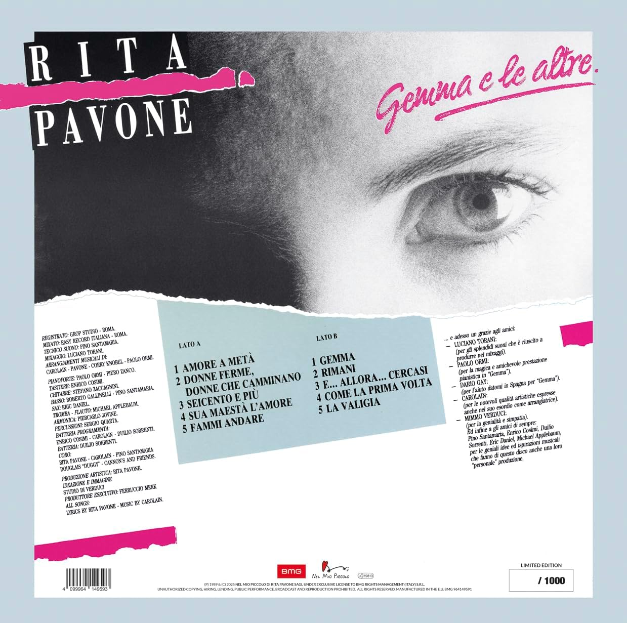 Vinile Rita Pavone - Gemma E Le Altre