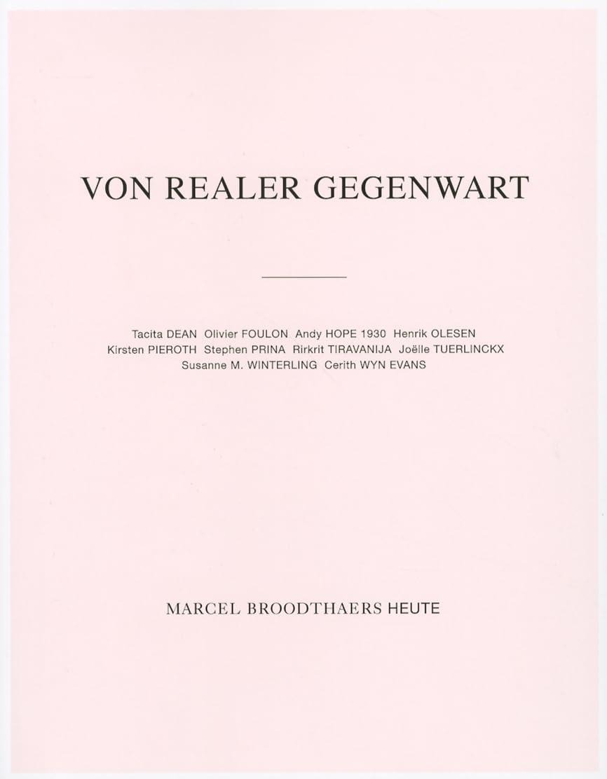 Von Realer Gegenwart