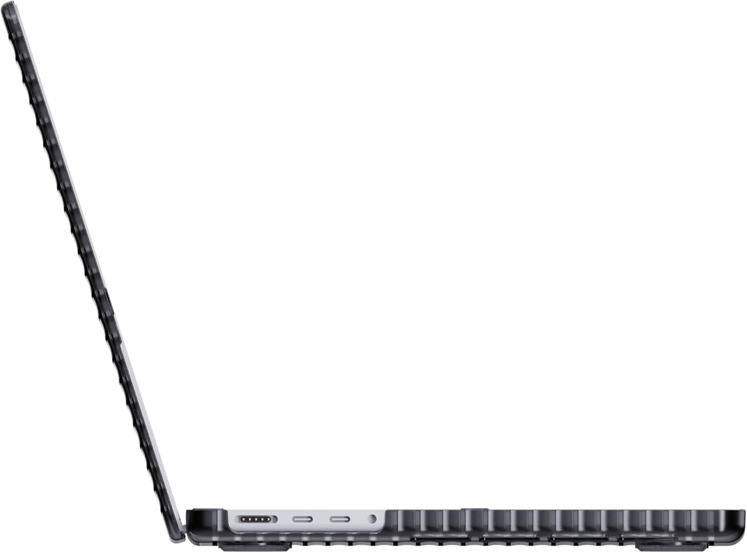 Tech21 Evo Wave case for MacBook Pro 14" (2021 & 2023) - Protective Hard Shaell Cover - Charcoal