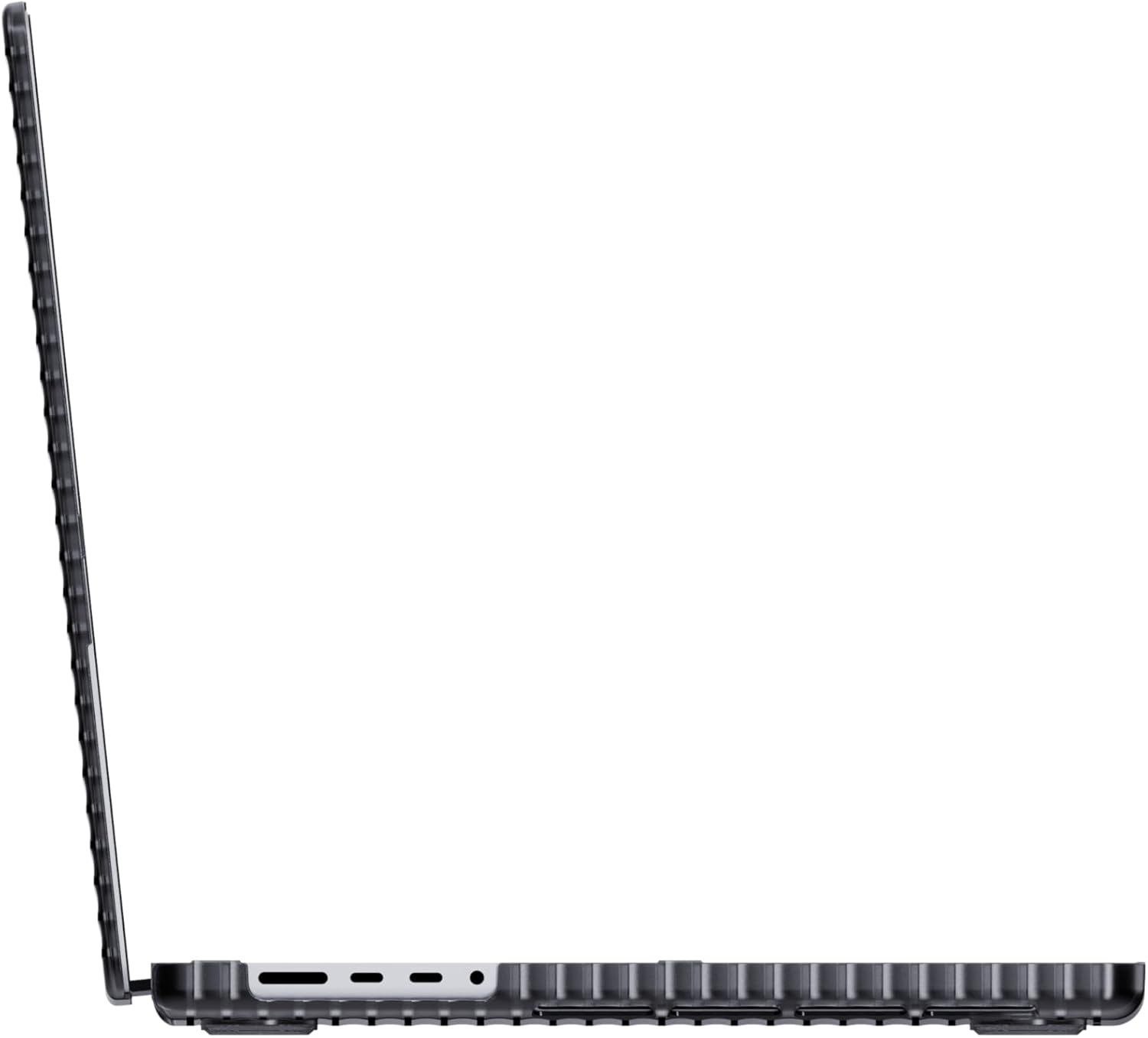 Tech21 Evo Wave case for MacBook Pro 16" (2021 & 2023) - Protective Hard Shaell Cover - Charcoal