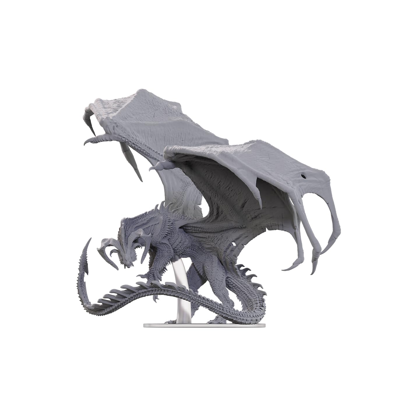 WizKids D&D Nolzur's Marvelous Miniatures: Adult Black Dragon Corruptor | Dungeons and Dragons | Unpainted