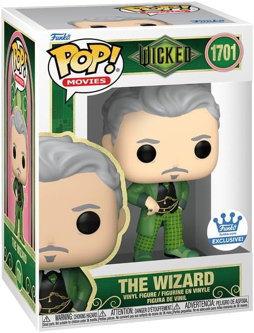 Funko Pop! Wicked The Wizard Vinyl-Figur, 10,5 cm
