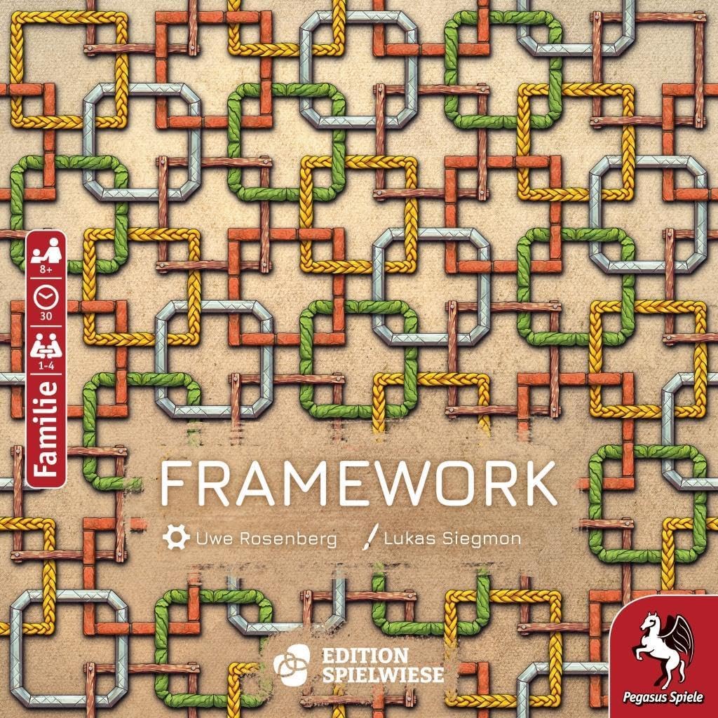 Pegasus Spiele Framework 59055G Edition Spielwiese Board Game 1-4 Players 12+