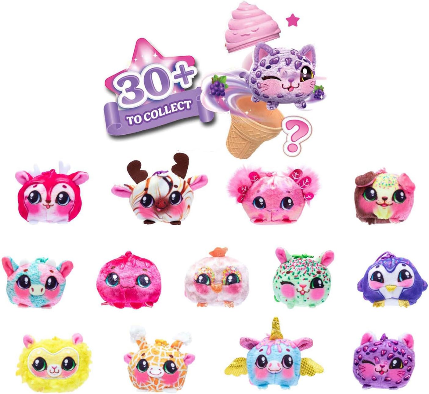 Cookeez Makery Yum Yumz Plush Toy (Assorted