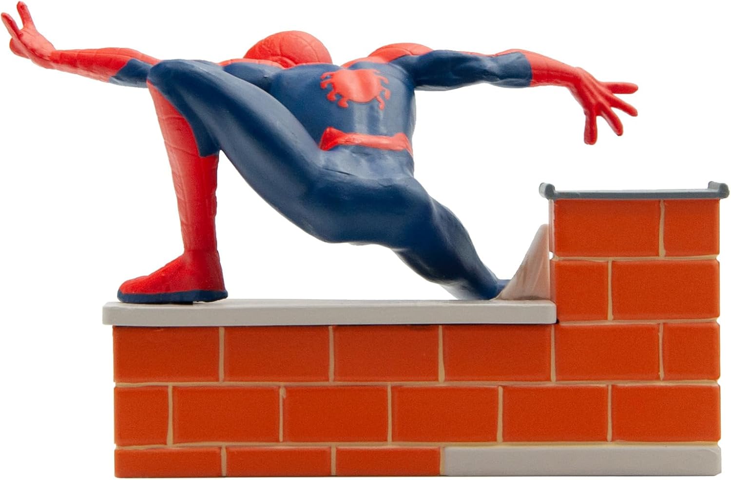 Bullyland Spider-Man from the Marvel Spider-Verse, perfect as a toy figure, decoration and small gift for kids ages 3+ and collectors, detailed collectible figure of 7