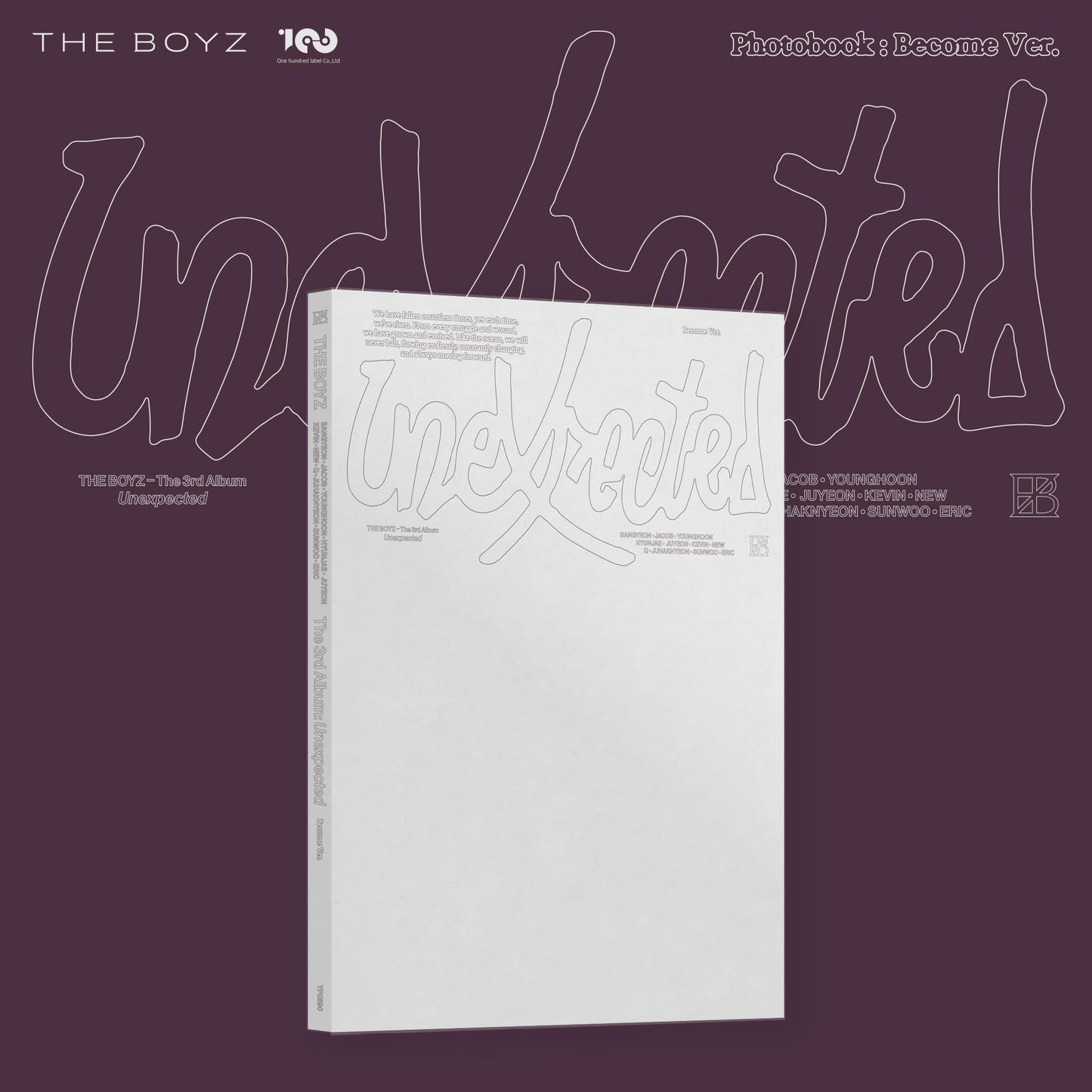 THE BOYZ The 3rd Album 'Unexpected' Photobook : Become Ver.