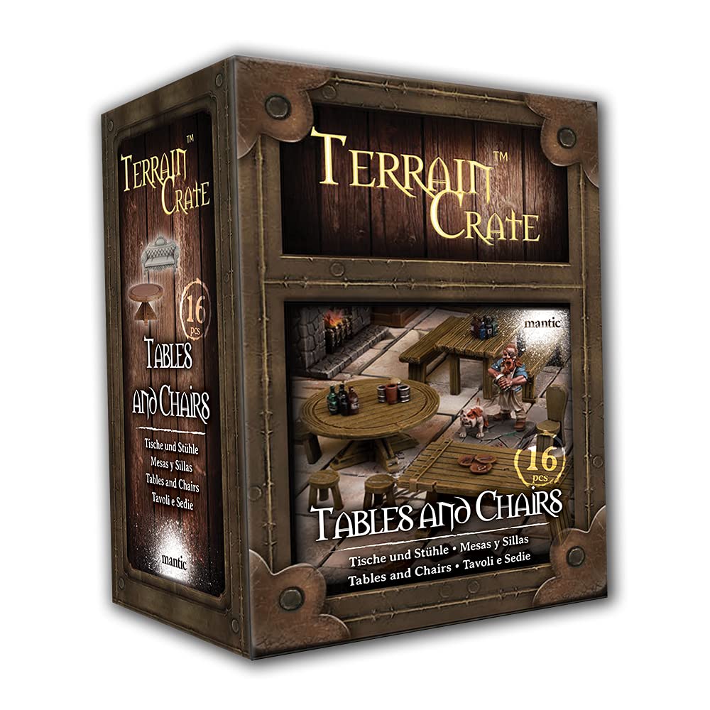 Mantic Games - TerrainCrate - Tables and Chairs