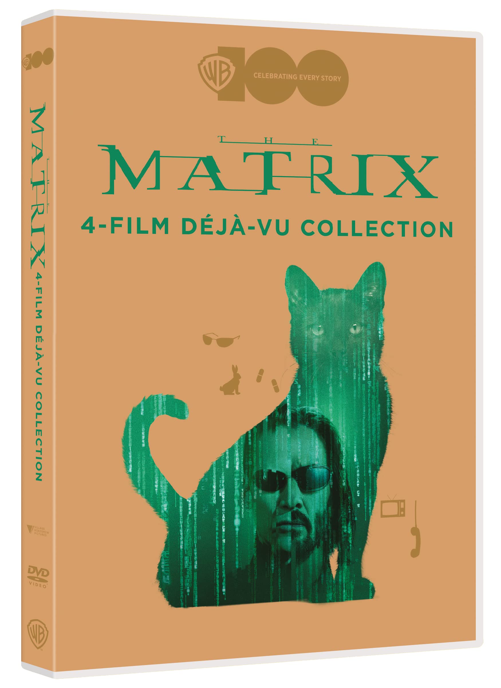 WB 100 MATRIX 4 FILM COLLECTION (DS