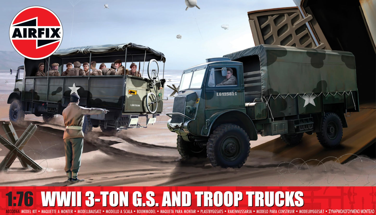 Wwii 3-Ton 4X4 General Service & Troop Trucks