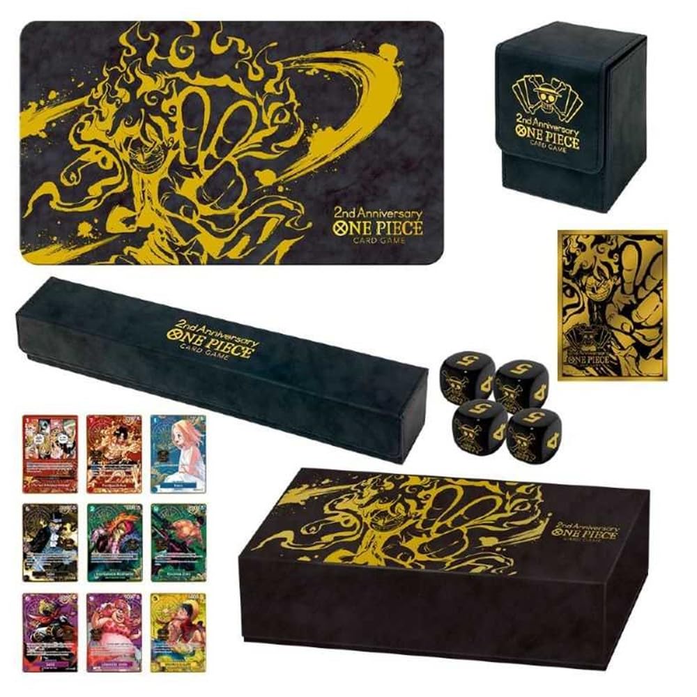 One Piece Card Game: Japanese 2Nd Anniversary Set