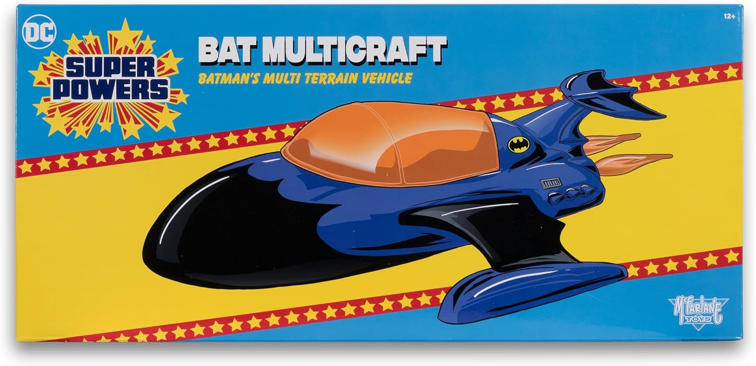 McFarlane Toys - DC Super Powers The Bat Multicraft (véhicule multi-terrain de Batman