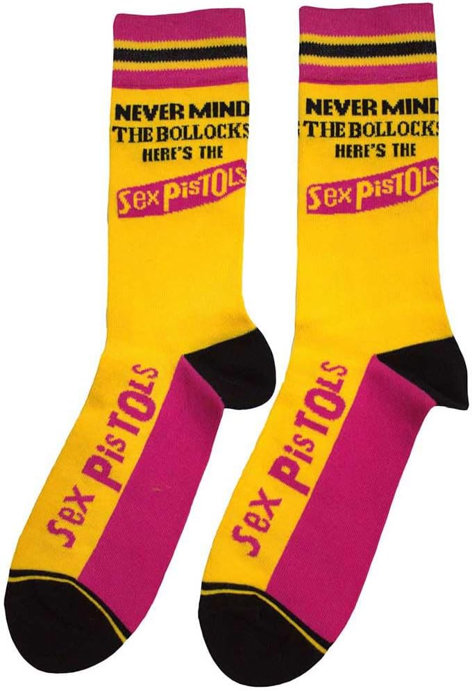 Rock Off officially licensed products The Sex Pistols NMTB Stripes Ankle Socks One Size