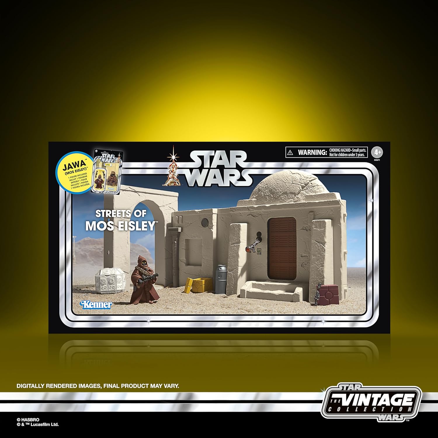 Star Wars The Vintage Collection Die Straßen von Mos Eisley, Star Wars: Eine Neue Hoffnung Action-Figuren-Spielset (Figuren-Skala 9,5 cm