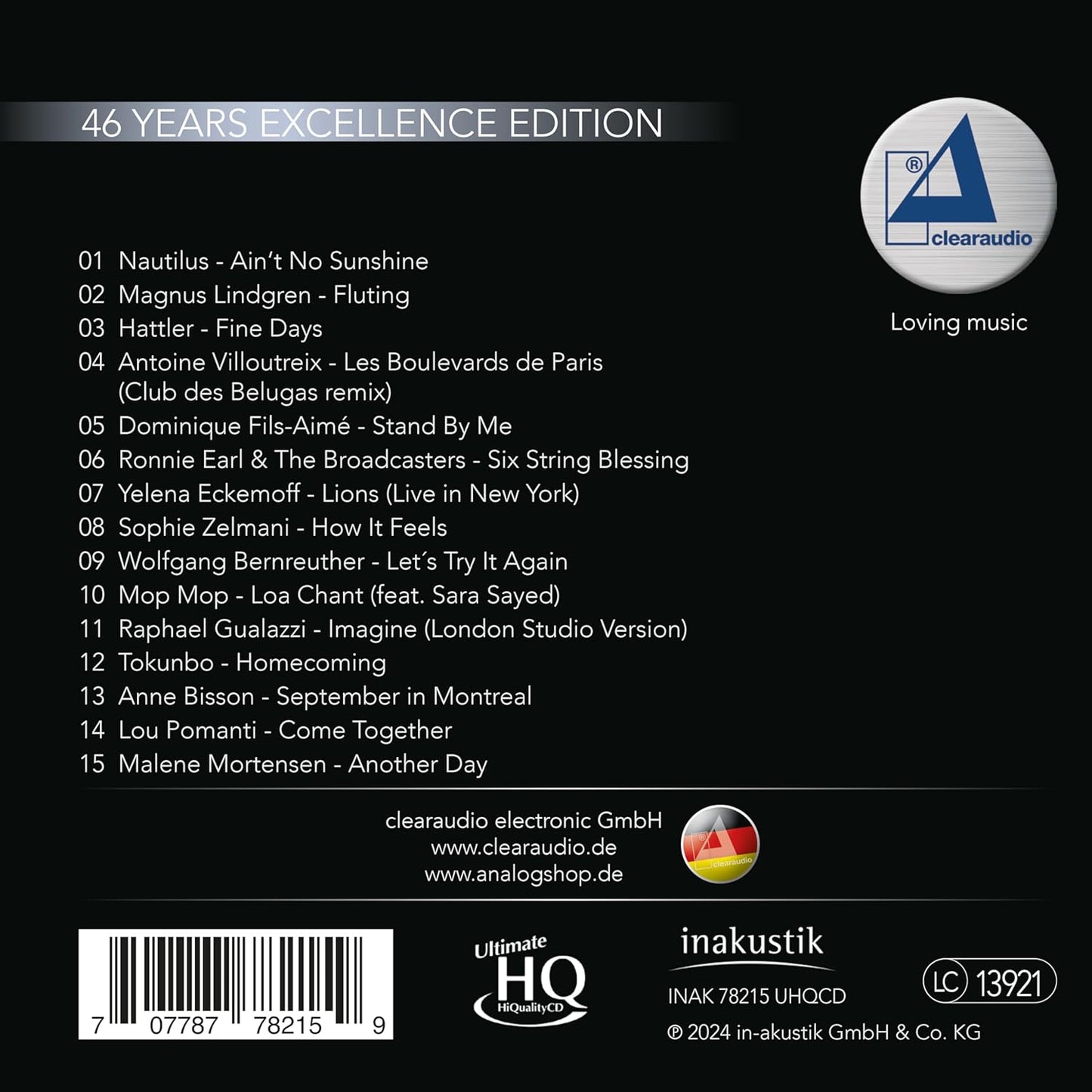 Clearaudio - 46 Years Excellence Edition (U