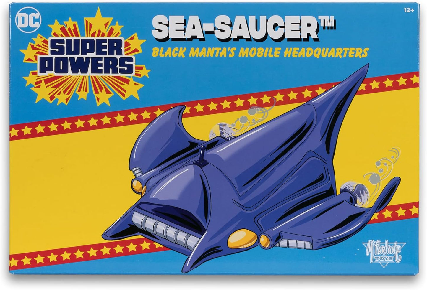 Dc Direct - Super Powers Vehicles - Black Manta Sea Saucer