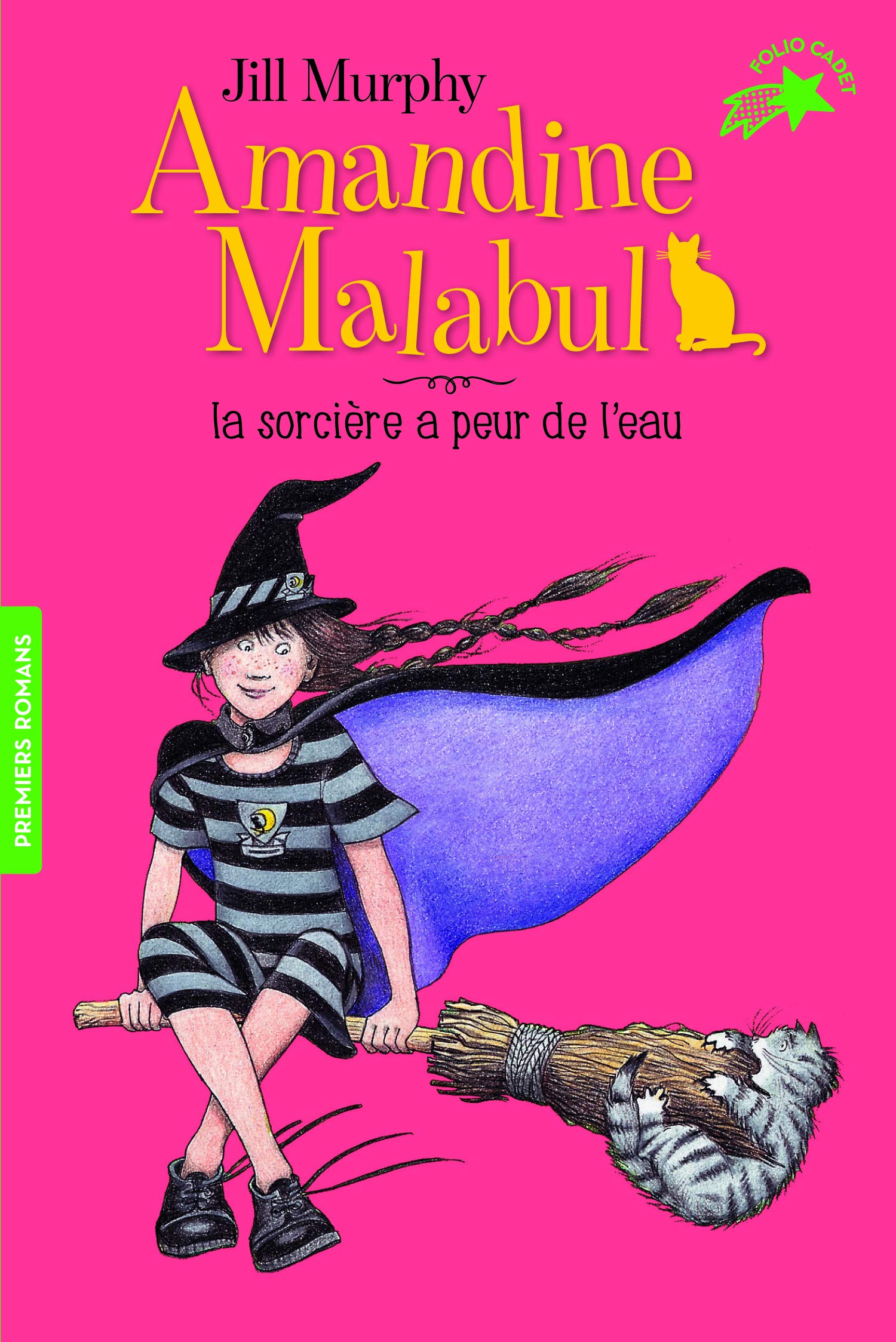 Amandine Malabul, la sorcière a peur de l'eau (Folio Cadet Premiers romans