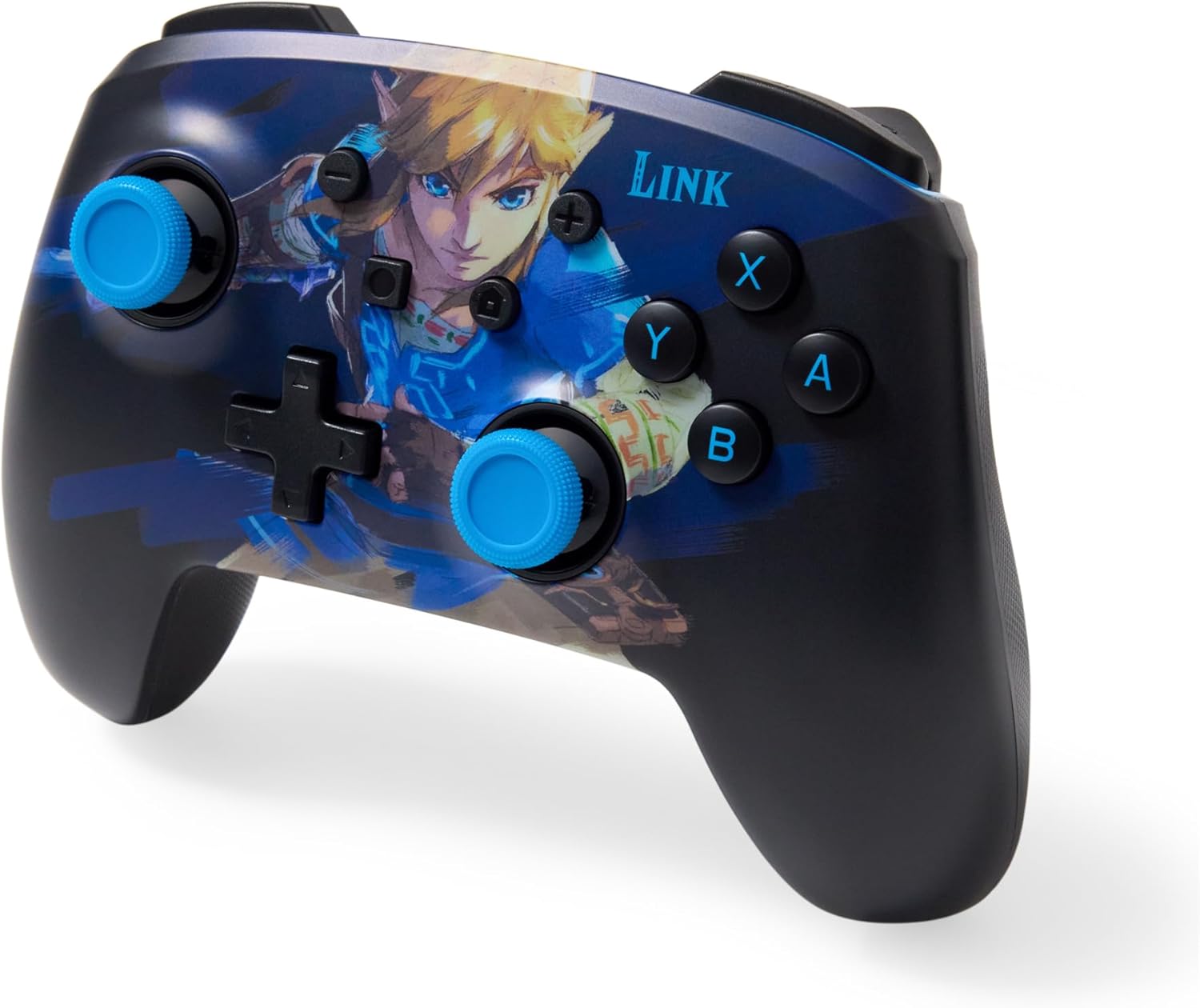 PowerA verbeterde draadloze controller voor Nintendo Switch met Lumectra - Wakker worden, Link, gamepad, gamecontroller, Bluetooth-controller, oplaadbaar