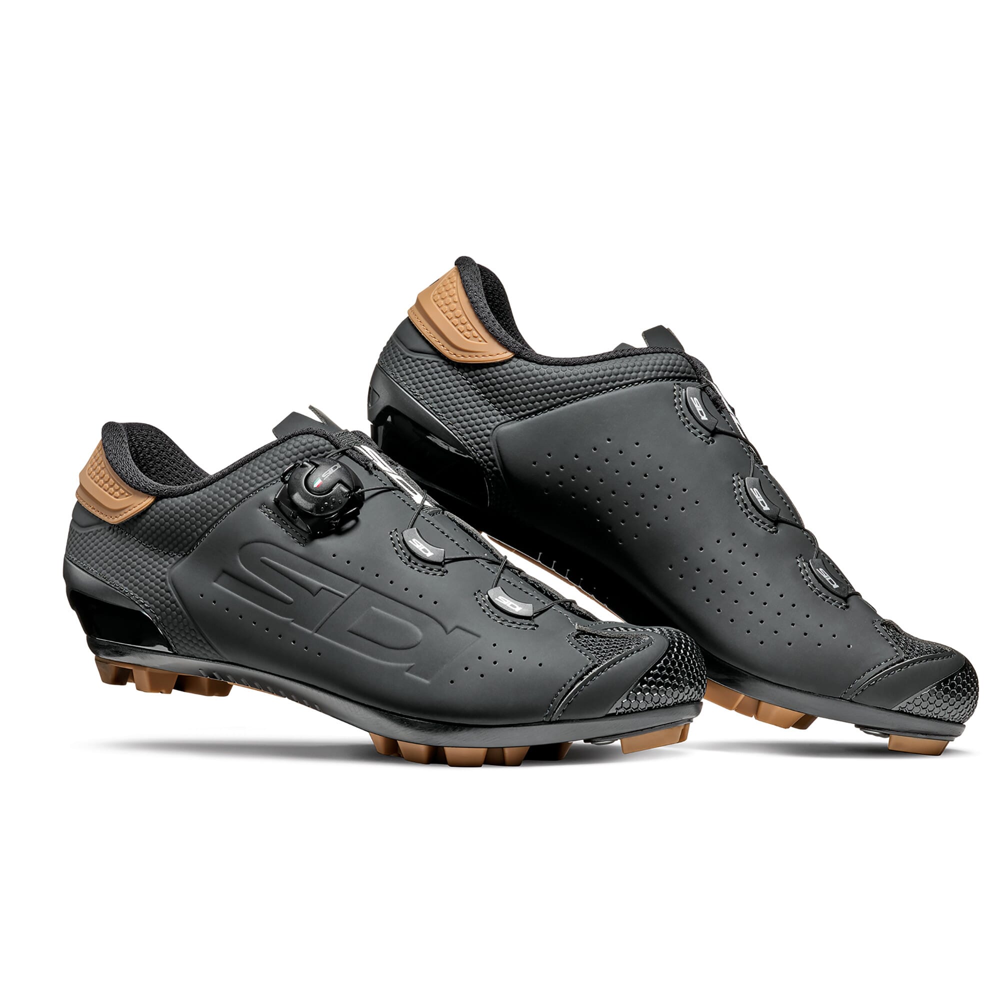 Sidi Dust MTB Shoes - Monochrome 42 Black/Black