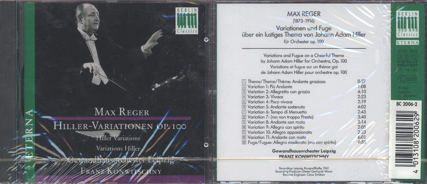 Variazioni e fuga su tema di Hiller op 100 (1907