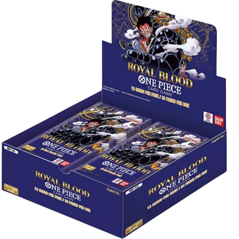 Bandai - One Piece Card Game - Royal Blood (OP-10) Booster Box (24 Packs), Trading Card Game