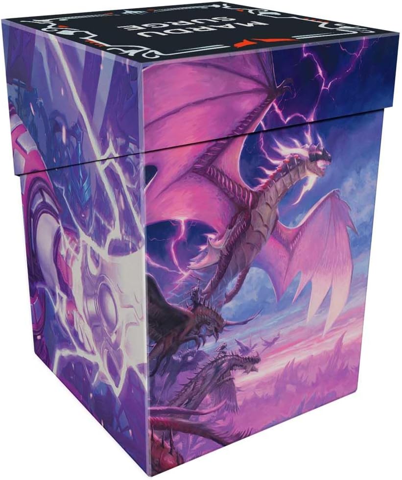Ultra Pro - Tarkir Dragonstorm 100+ Deck Box Mardu Commander for Magic: The Gathering