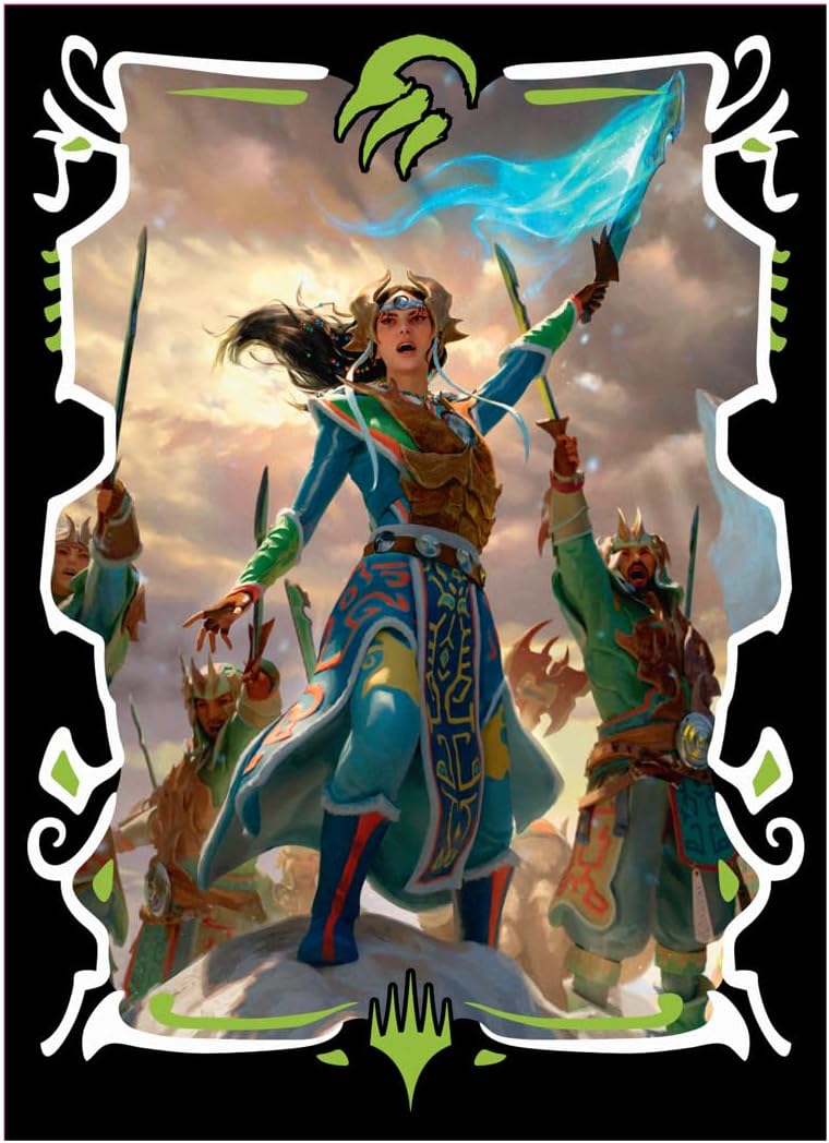 Ultra PRO - Tarkir Dragonstorm 100ct Deck Protector Sleeves Temur Commander for Magic: The Gathering