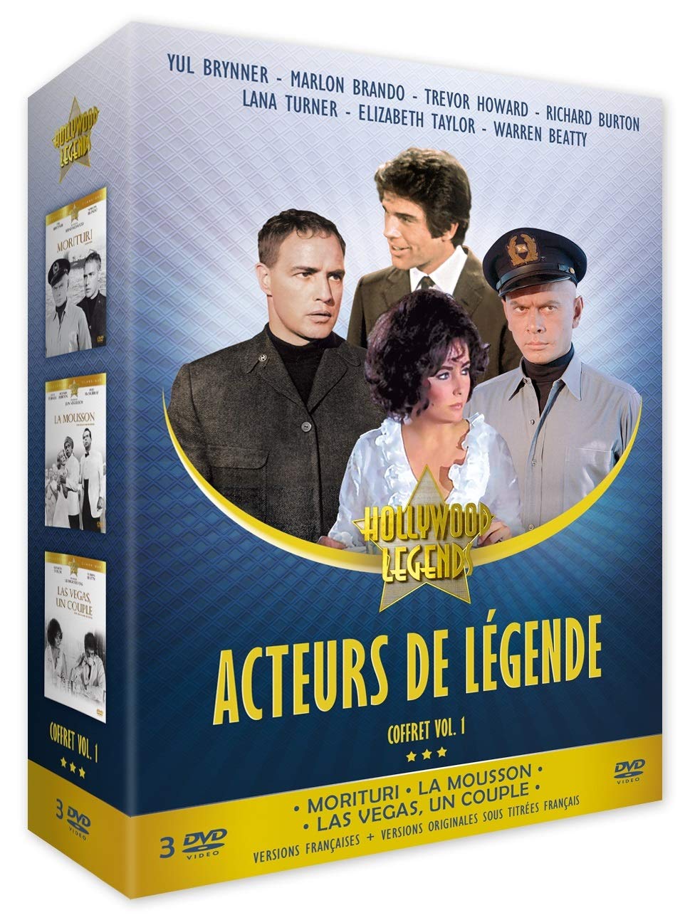 Coffret acteurs de légende, vol. 1 : morituri ; la mousson ; las vegas un couple