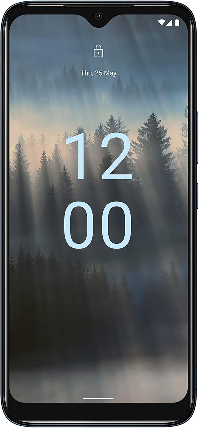 Nokia C12 6.3” HD+ Dual SIM Smartphone, Android 12 (Go edition), Octa-core 2GB RAM/64GB ROM, 8MP Rear /5MP Front Cameras, Night & Portrait modes, IP52 Rating, 3000mAh Battery - Cyan