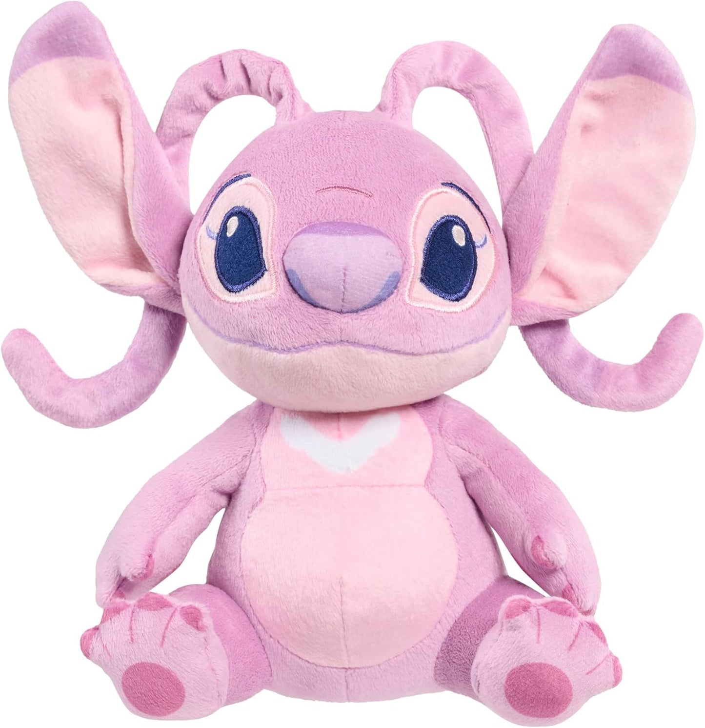 Just Play Disney Stitch Sound and Scent Small Plush - Angel, Kids Toys for Ages 2 Up