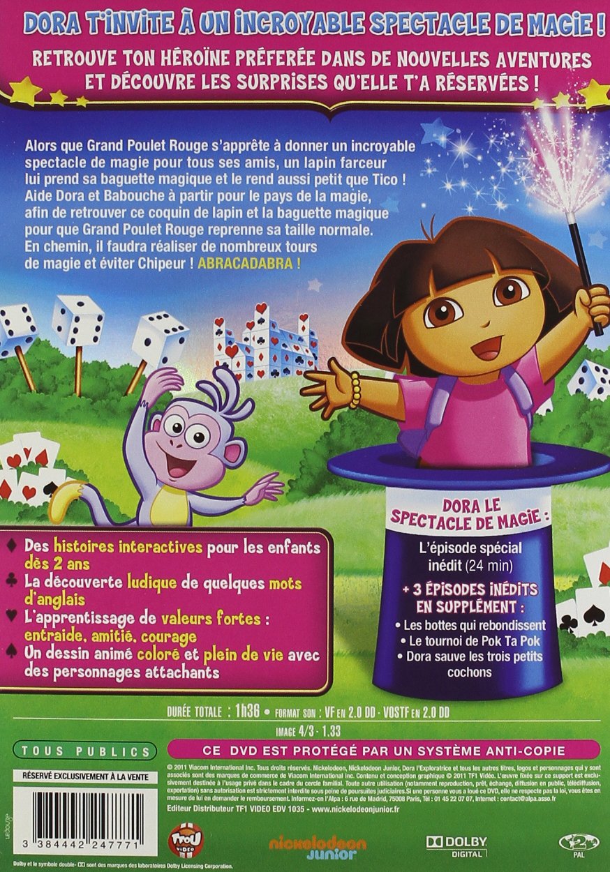 Dora et le spectacle de magie