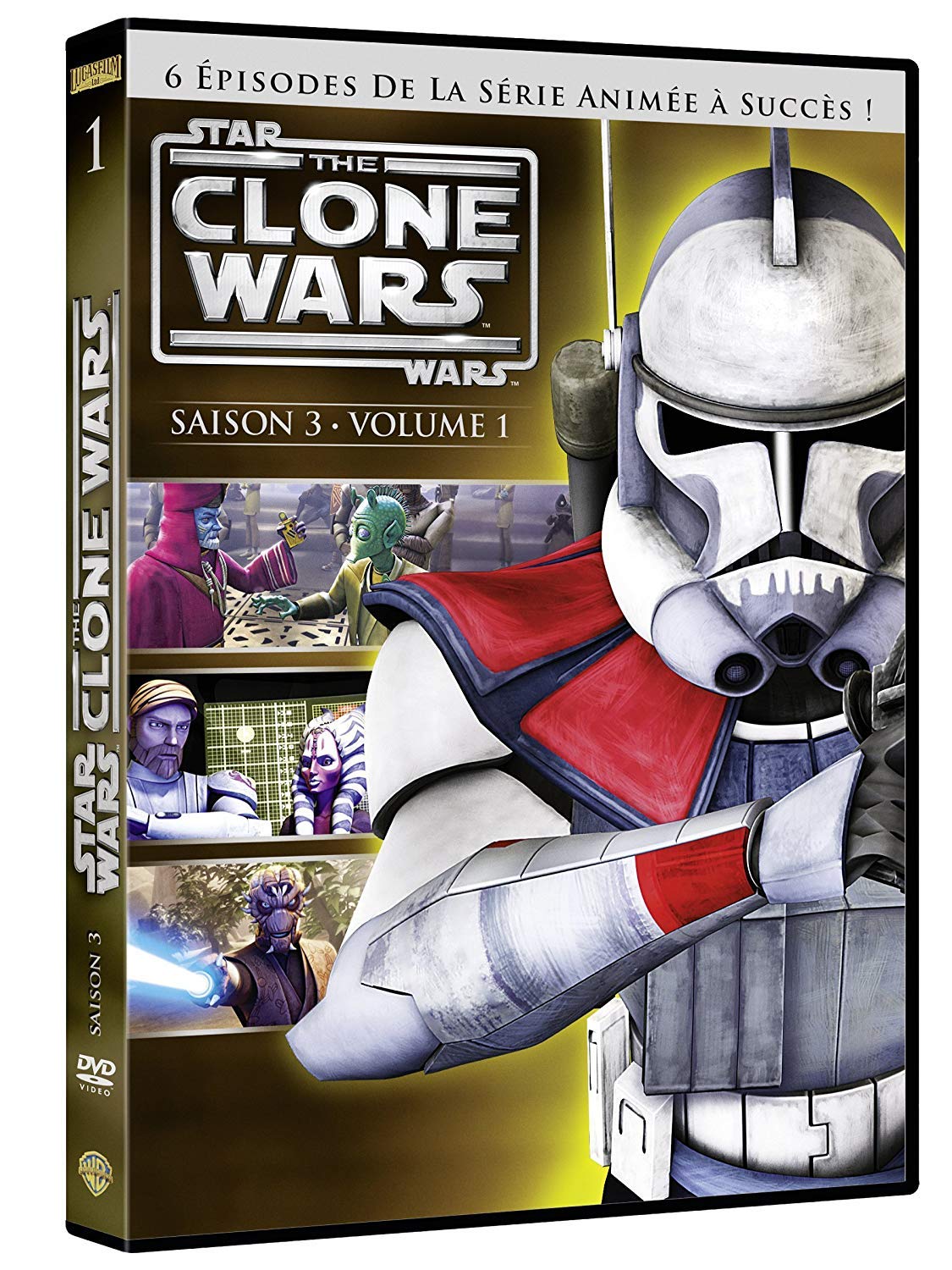 Star wars: the clone wars saison 3 volume 1