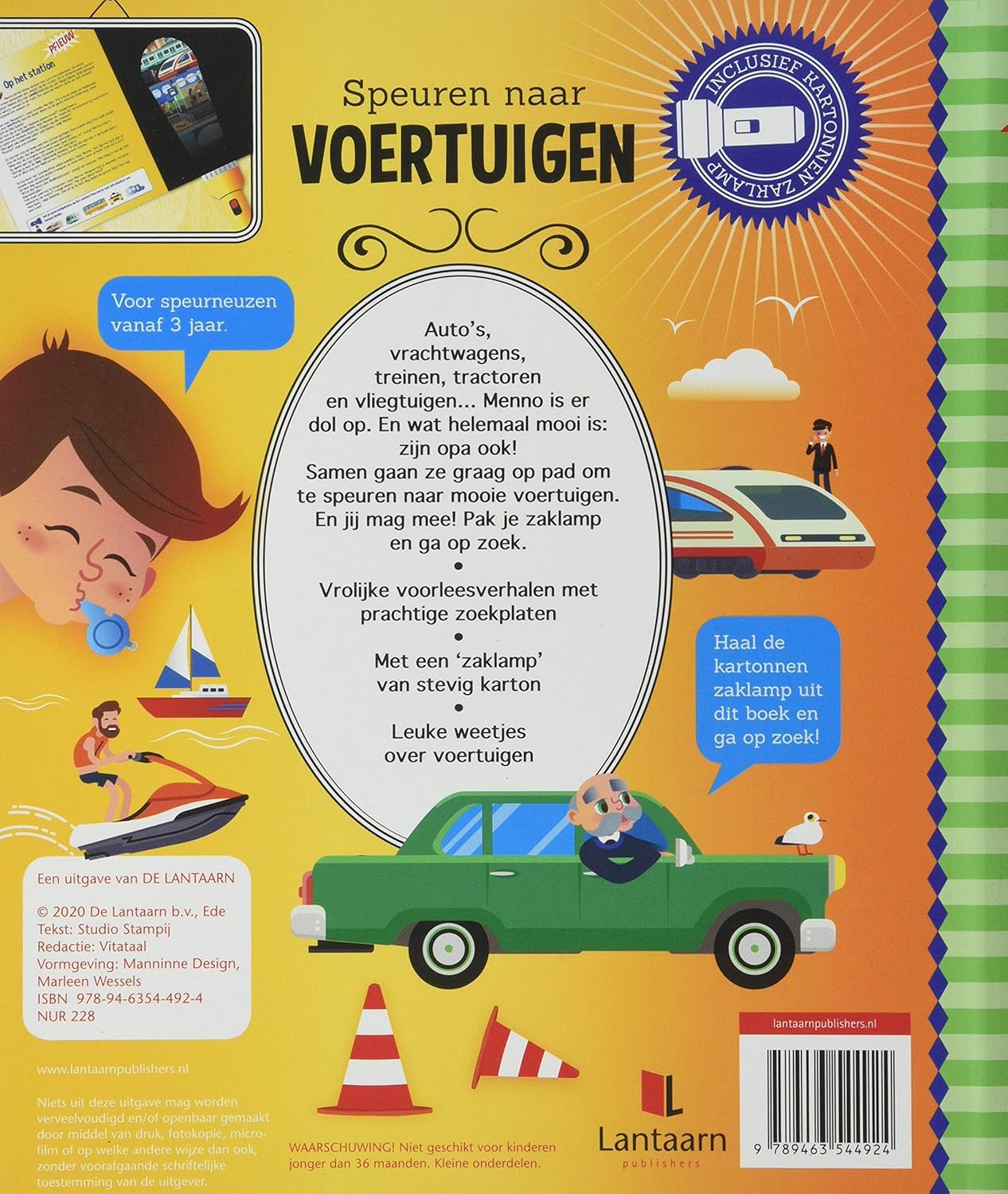 Speuren naar voertuigen: een uitdagend zoek- en (voor)leesboek
