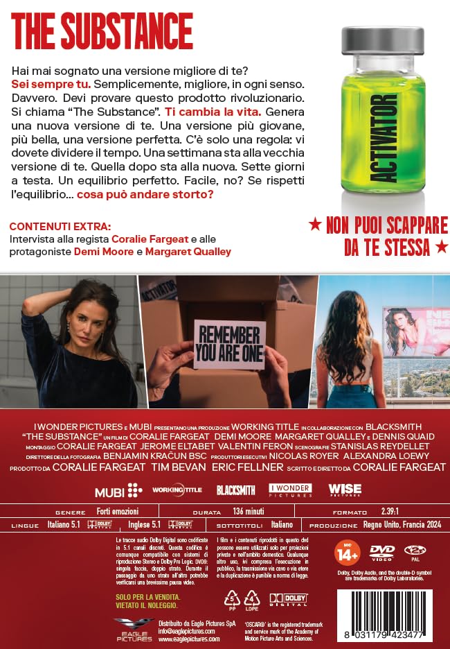 The Substance - Dvd