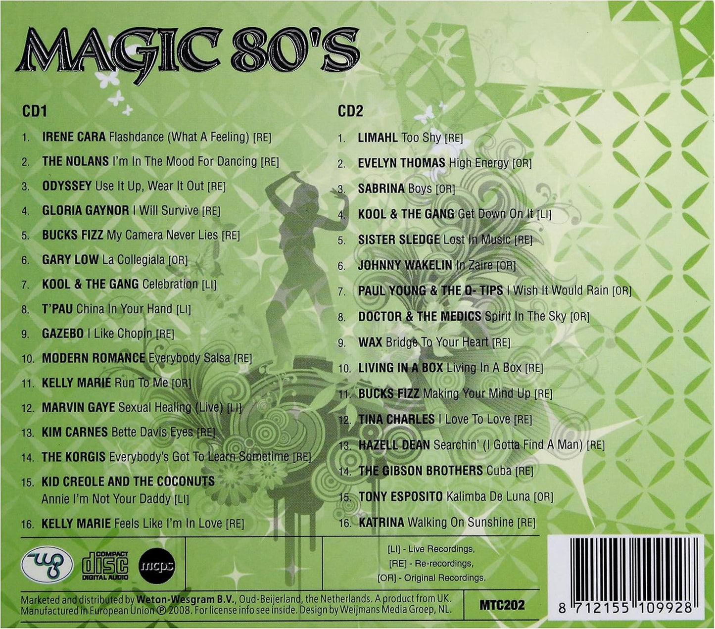Artisti Vari - Magic 80`S/2Cd