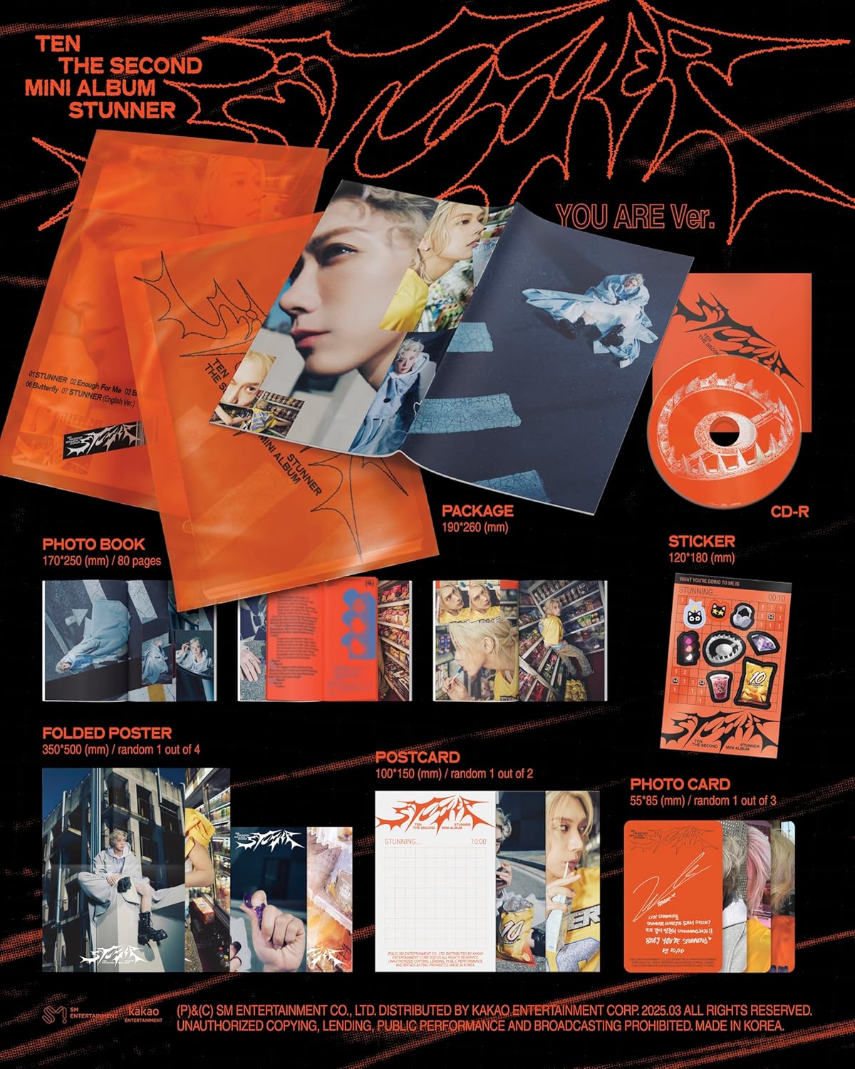 Stunner - Pack Book Version - incl. 80pg Photobook + Photocard