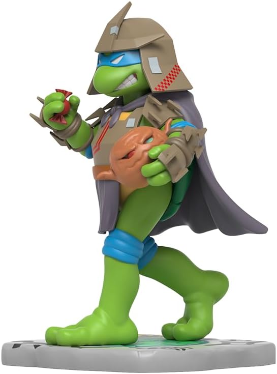 Mighty Jaxx Teenage Mutant Ninja Turtles REMIXX: Leonardo Cowa-BOO-nga! | Figura da collezione in vinile da 6 pollici
