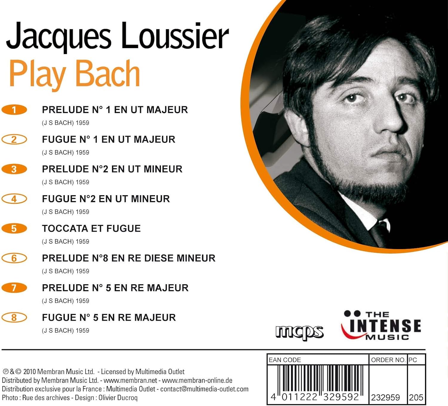 Jacques Loussier Play Bach