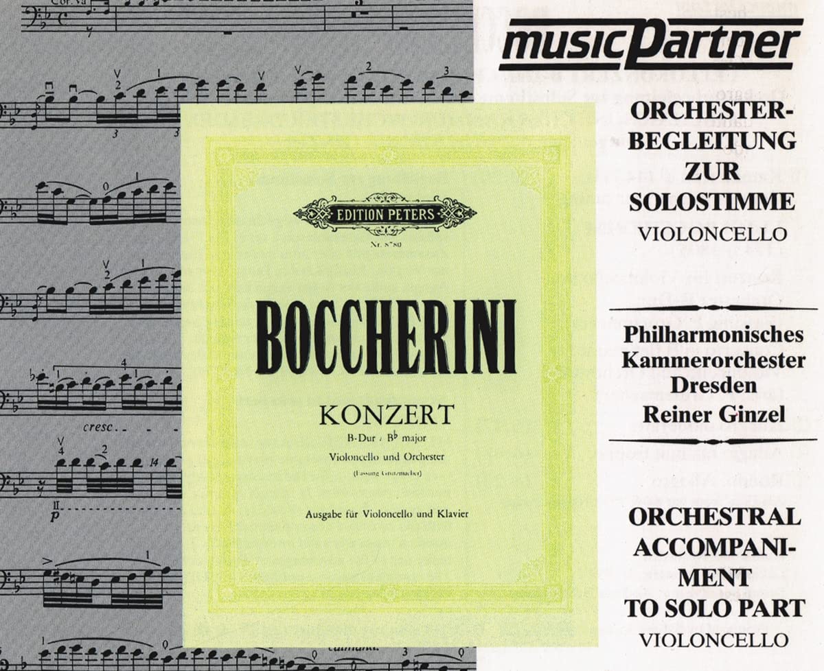 Cello concert B major : CD with the