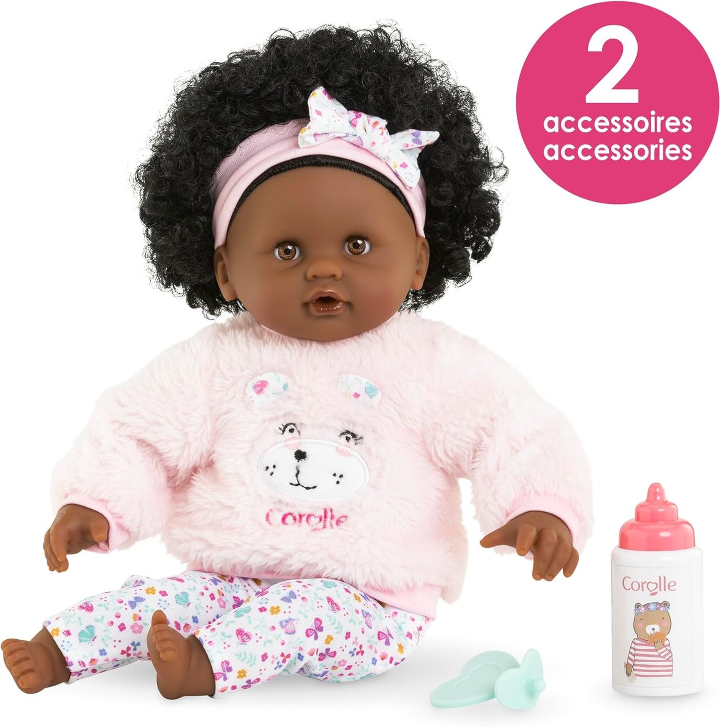 Corolle - Mijn eerste pop, Baby Calin Caroline, 30 cm, vanaf 18 maanden, 9000100820
