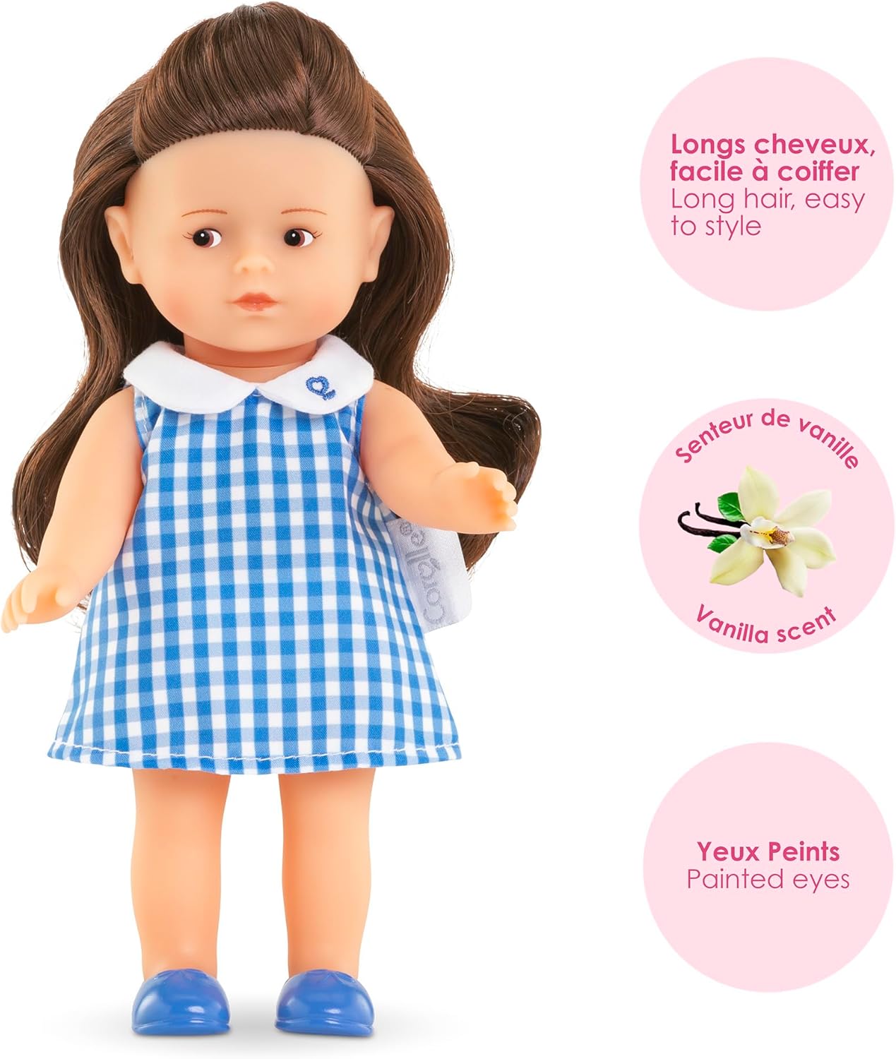 Corolle - Mijn Mini Corollines, Romy, 20 cm, vanaf 3 jaar, 9000240160