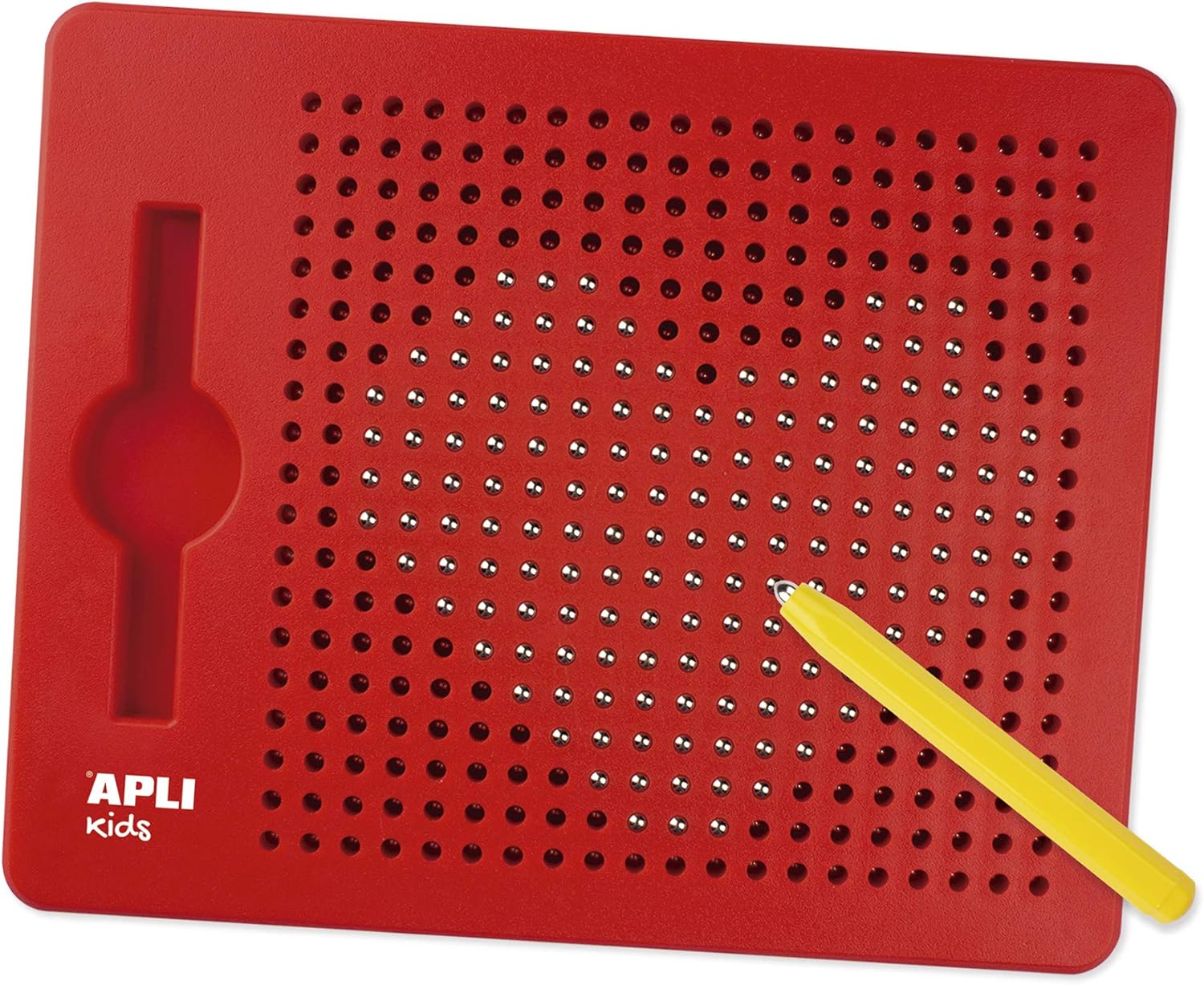 APLI Kids 17536 Magnettafel Pädagogische Tafel 215 x 12 x 170 mm mit Magnetstift und Karteikarten Beispiel