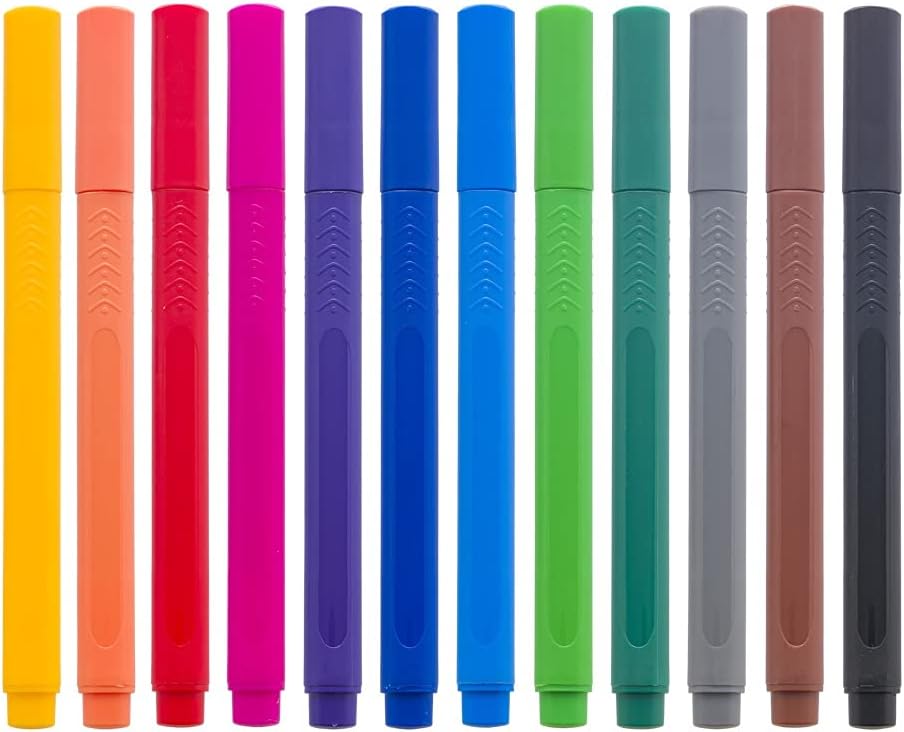 Bruynzeel - Bruynzeel Fineliner Mini Set 12 Kleuren