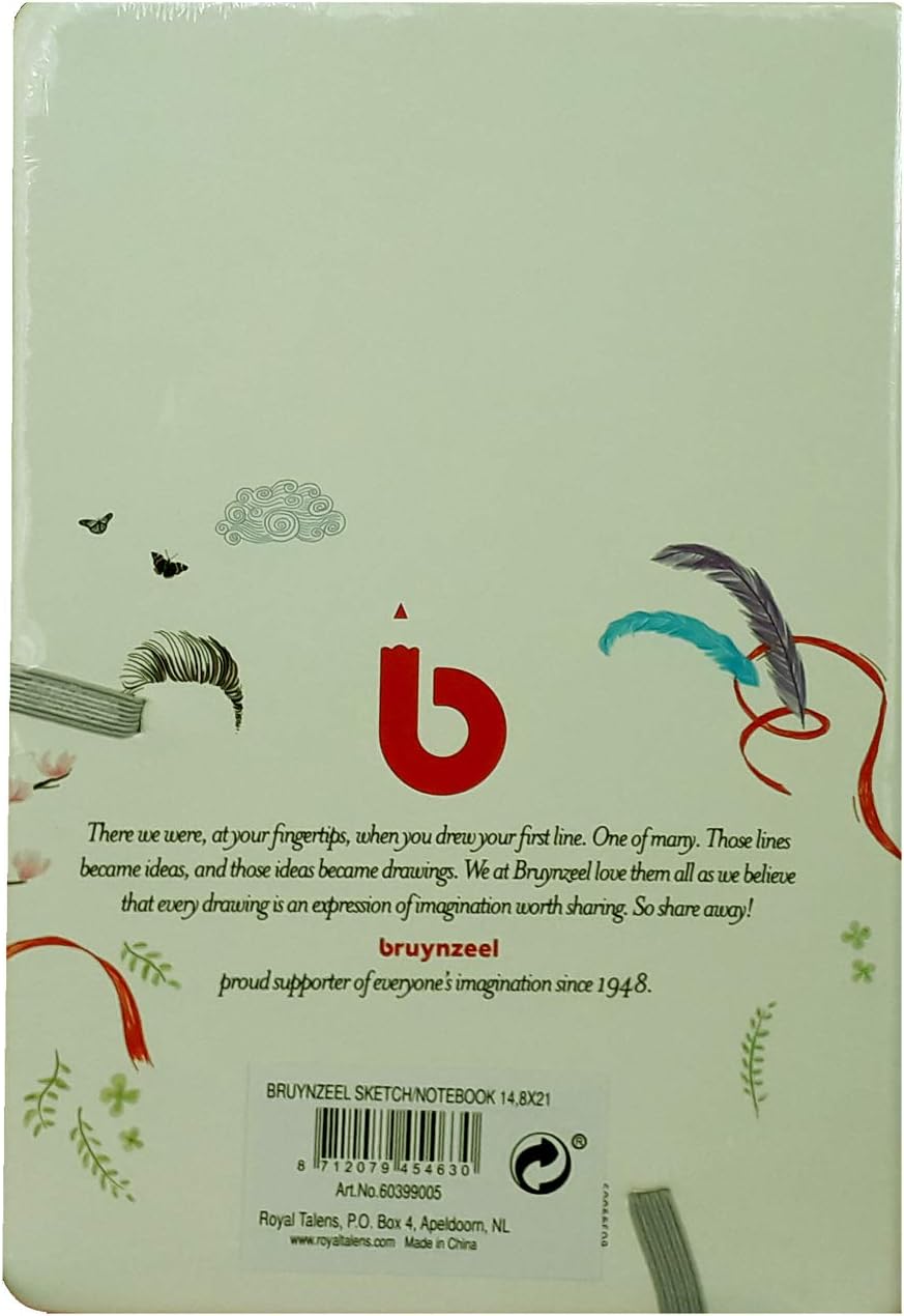 Bruynzeel A5 Creatives Schetsboek 80 Vellen