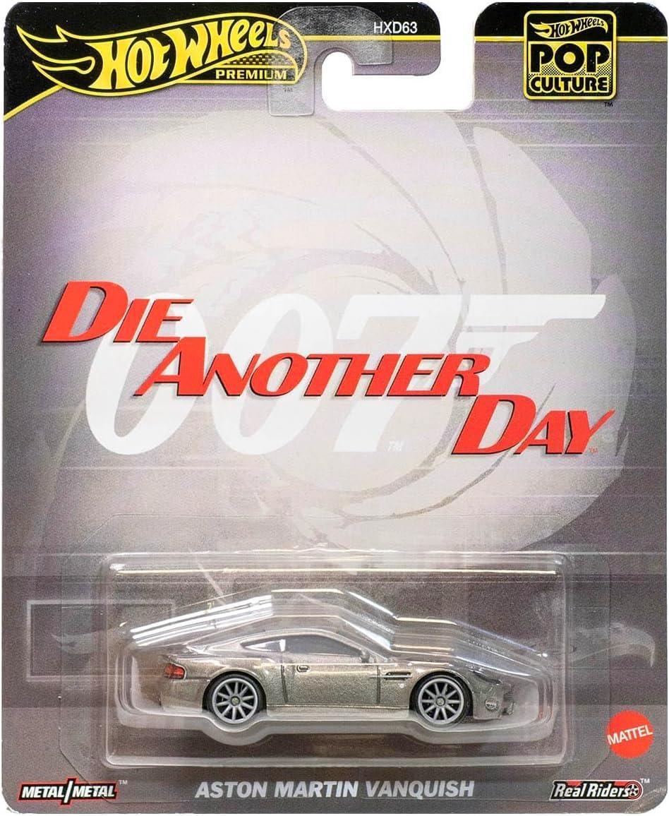 Hot Wheels Pop Culture Die Another Day 007 Aston Martin VanQuish